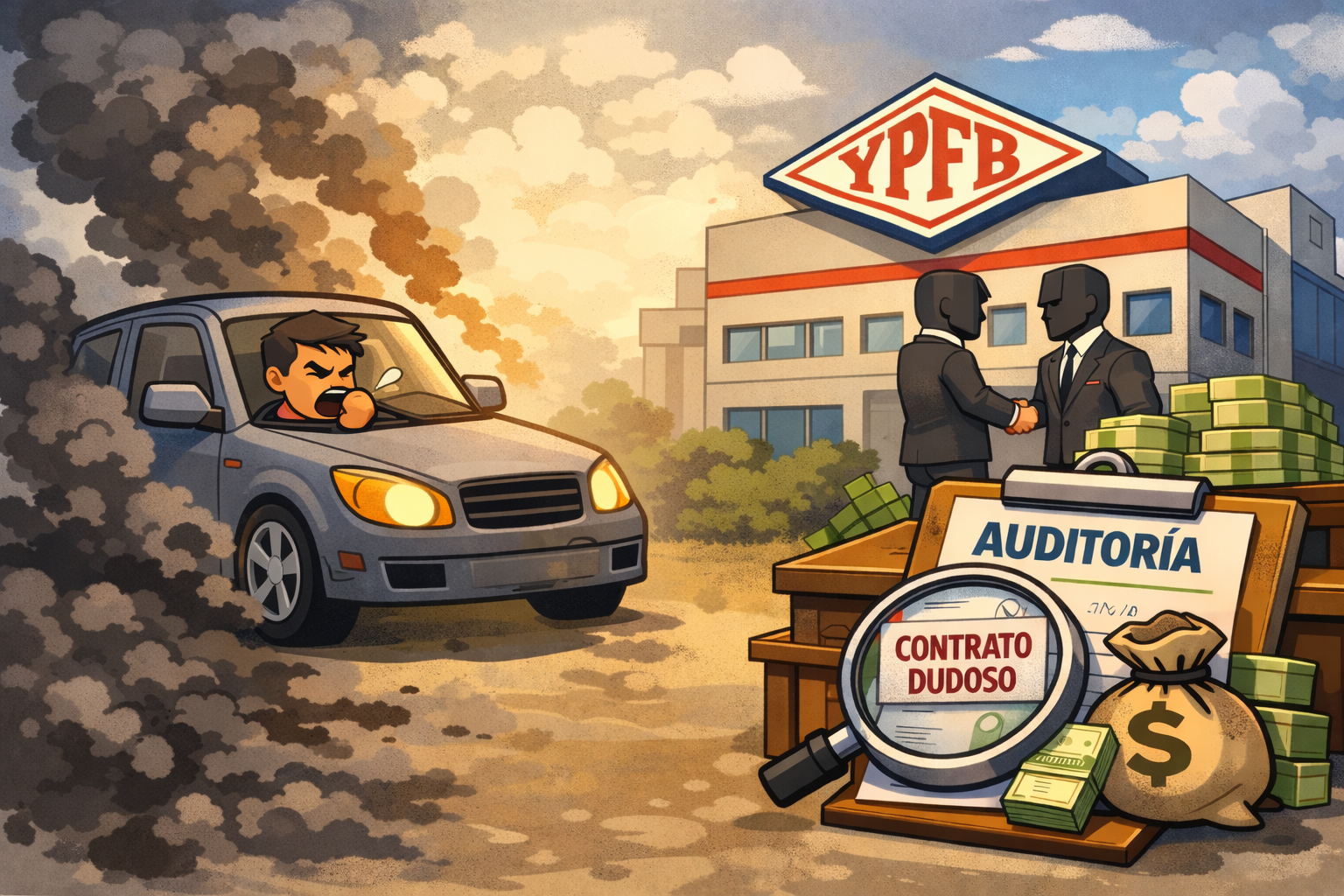 Ilustración creado con Inteligencia Artificial